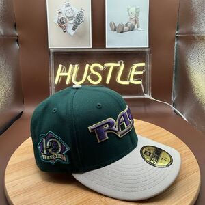 NEW ERA TAMPA BAY RAYS 10TH ANNIVERSARY LEGEND TWO TONE EDITION 59FIFTY FITTED